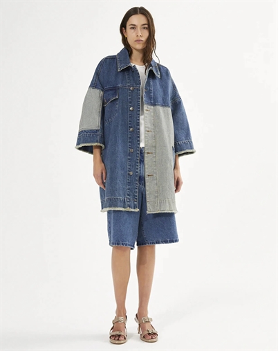 Oya Denim Kimono Jakke - Rabens Saloner